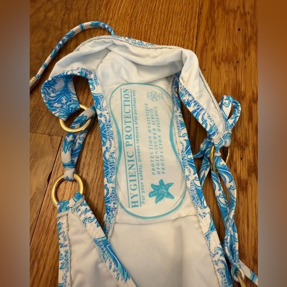 Melissa Odabash Tortola Diamond Bikini Bottoms size 6 NWT - Picture 5 of 9